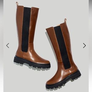 Madewell The Poppy Tall Lugsole Boot